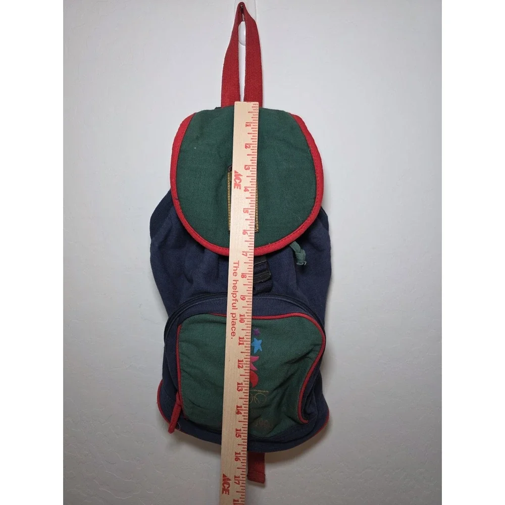 Vintage 1996 Atlanta Olympics Collection Canvas Multi Color‎ Backpack *READ*